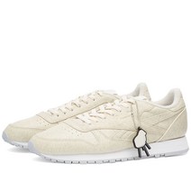 REEBOK 리복 x Eames 클래식 가죽 - 샌드트랩 화이트 & 콜드 그레이