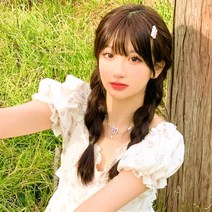 가발머리 꽈배기 롱 땋은 꽈배기 러블리 리얼녀 꽈배기 물고기뼈 양갈래 땋은 머리 묶음, 라이트브라운_싱글룩 체험