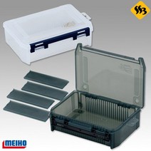 싹쓰리낚시 메이호 VS-800NDDM 태클박스 소형태클박스 소품케이스, 스모크 블랙