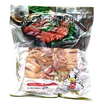 푸드올마켓_ 삼아 훈제오리 슬라이스 800g /냉동, 1팩
