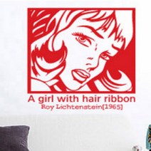 휴대폰매장꾸미기 Ribbon Girl RC001, 다크브라운