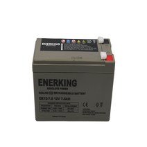에너킹 EK12-7(12V 7AH) 블랙박스보조 유아전동차 UPS 배터리 12V7AH, 12V 7AH