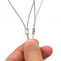 스텐 와이어 로프 클립 조임 u볼트 3 5 6 8 10mm 알루미늄 페럴 슬리브 압착형 볼트형 세로형 고정, 3.와이어 슬리브(압착형), 1.8mm(100EA), 1개