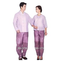 남성 모시한복 20-170 여름한복 물모시 저고리 바지