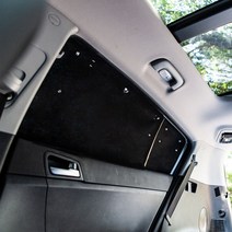 링컨 에비에이터 햇빛가리개 카크닉 차박 차량용 커튼, 앞창(전면 앞유리), 일반용_에어메쉬