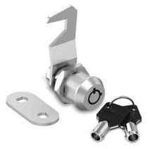 Metal Locks Universal for Furniture Hardware Door Cabinet Drawer Desk 17mm / 30mm Lock with 2 Same K, CM1930