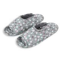 시너싹스 면 퀼트 심플 거실 실내화, 땡땡이[#45], 1개