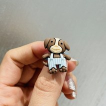 계묘년 토끼반지 1 개 귀여운 아이 반지 만화 토끼 어린이 보석 패션 여러 가지 빛깔의 여자 선물 공주 장식 종류