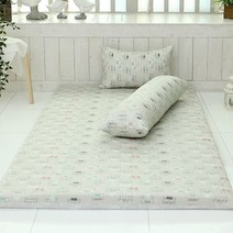 세미마이크로 순면 요커버 요솜포함 SS/Q, 퀸사이즈(요솜포함), 순면고양이그레이