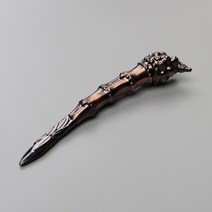 정교한 보이차 차칼 다추 차 지렛대 가정용 다기 티 나이프 액세서리, 적동색 죽절 티나이프