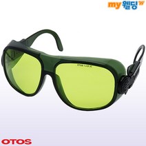 오토스 용접안경 차광보안경 B-619BS 차광도 1.4 산업용 (산소 가스 절단 용접용) 보호안경, 1개