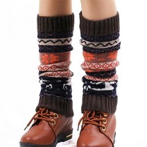 예쁜 에니멀 자카드 레그워머 발토시 보온토시 종아리토시 legwarmer bootwarmer