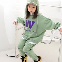 메르시보꾸 SS21W02 더블유츄리닝 아동 주니어 양기모 상하세트