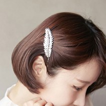 워너비지니 러블리 메탈 헤어밴드 집게핀