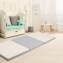 1200x2100 3단 폴더매트 거실바닥 놀이방 아기 어린이, 듀얼