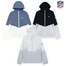 NFL [NFL]남녀공용러닝윈드브레이커후드자켓F222UJK201