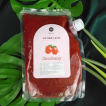 [홍콩다방] 수제 자일로스 딸기청, 1kg*2