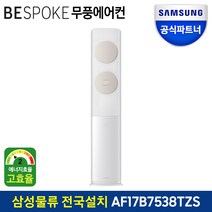 삼성 비스포크 무풍 에어컨 2등급 AF17B7538TZS 전국(기본설치비포함), 일반배관