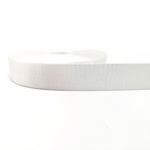 등산 스트랩 끈 홀더 벨트 벨크로 가방끈 2 야드 1 25 나일론 웨빙 헤링본 패턴 배낭 달아서 바느질 가방 액세서리, 하얀색