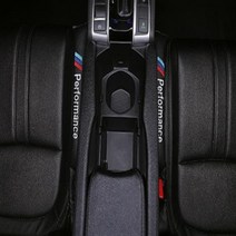 BMW 퍼포먼스M 차량용 틈새쿠션 2개 1세트, BMW M 퍼포먼스 브라운1세트