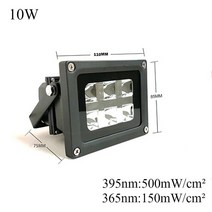 감광성잉크 감광액 UV 경화 자외선 회로 기판 수리용 무영 녹색 오일 3D 395nm, 23.10W - AU - 395nm