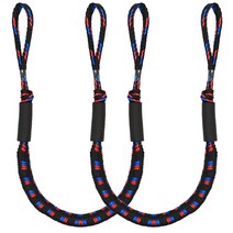 1 / 2Pcs 번지 도크 라인 계류 로프 보트 4 ft 2 밧줄 코드 Dockline 카약 액세서리, 001, 협력사