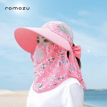 로모주 뉴 자외선 UV 차단 모자 여름 햇빛 등산 물놀이 캐디 농사 작업 썬캡 KN-04003