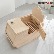 헬스마일 헬스마일 원적외선 편백 건습식 반신욕기 HSBS-002 (9627146), 세라믹형