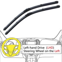 BMW 1 시리즈 F20 F21 2012 차량용 와이퍼 브러쉬 액세서리 114i 116i 118i 120i 125i 114d 116d 118d 120d 125d, [01] LHD
