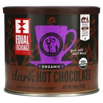 Equal Exchange 유기농 다크 핫 초콜릿 340g(12oz) 1팩
