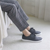 남자 세미정장룩 운동화 깔끔한 패브릭 단화 스니커즈 (7366726)
