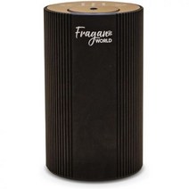 Fraganworld 미니 향수 오일 디퓨저 - 자동차 공기 청정제 가정/방/사무실/여행용, Black