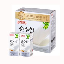 프리미엄 순수한 두유 190ml x 16팩, 1개(16팩)