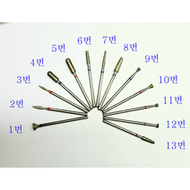 네일비트 다이아비트 우라와 네일드릴 다이아바 세라믹 포세린 지르코니아, 4번, 1개