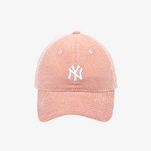 뉴에라 940UNST MLB 코듀로이 뉴욕 양키스 언스트럭쳐 볼캡 핑크 13338507, 없음