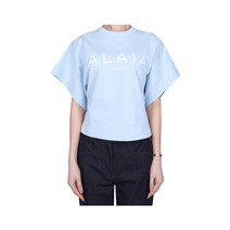 알라이아 22SS 여성 반팔티 블루 AA9H02911J017 583