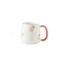 BLOWFISH FUGU 생선 접시 딸기 접시 도자기 손잡이 접시 손잡이 그릇 세트 3종 세트, 머그컵