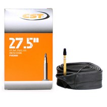 타보자고 27.5인치 자전거 튜브 27.5x1.75/2.125 FV60 산악 MTB 자전거 튜브 (48/54-584)