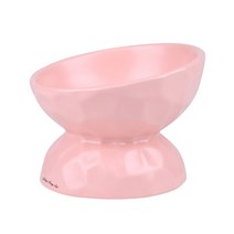 딩동펫 반려동물 베일리 도자기 식기 대형, 화이트, 2개