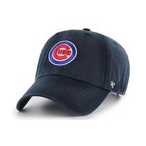 47브랜드 47 BRAND 어센틱 시카고 컵스 네이비 불스아이 클린업 어저스터블 캡