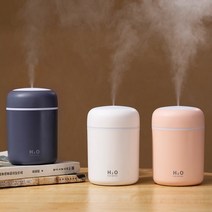 미니 usb air 가습기 h2o 아로마 테라피 디퓨저 홈 가습기 자동차 공기 청정기 휴대용 air 가습기 디퓨스 가습기, 블루 10 필터