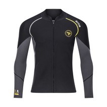 스킨스쿠버 웻슈트 네오프렌 소재 다이빙 자켓 바지 세트 남녀 공용 스쿠버 슈트 1.5 MM 두께 수영 스노클링 서핑 링, [07] 4XL, [03] Only Jacket