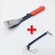 미니데코 미니 빠루 다가네 타일 벽 마루 철거 도장제거 용접 석공작업 타격 공구 낙하방지 안전고리 포함 손빠루 인테리어 데꼬 데꾸 소형, 미니빠루 곡형