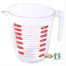 제과골목 PC계량컵 750ml 비커 폴리카보네이트 전자레인지사용