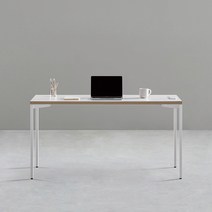 데스커 1400x600 노트북 책상 DSAD614P, 라이트오크+화이트