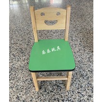 해외 어린이과자어린이집 원목의자 낮은 의자 등받이 의자-38777, 08.방화판 의자 녹색