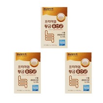 황금유산균 모유유래 요구르트 분유맛 3박스 총 90포, 단품