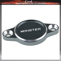 오토바이 CNC 액세서리 엔진 오일 필터 커버 캡 Ducati Monster 695 795 796 696 821 1200, 03 Grey