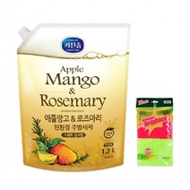 무궁화 애플&로즈 주방세제 1.2L+광수세미 세척제 헹굼제 설거지 수세미, M0009세트