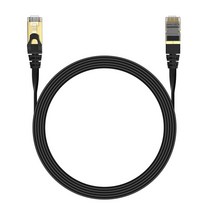 이지넷 NEXTLINK-FT810M 플랫 다이렉트 랜케이블 (10M CAT.8 FTP), 1개